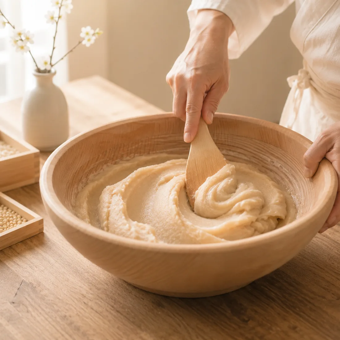 練り（KNEAD）の様子