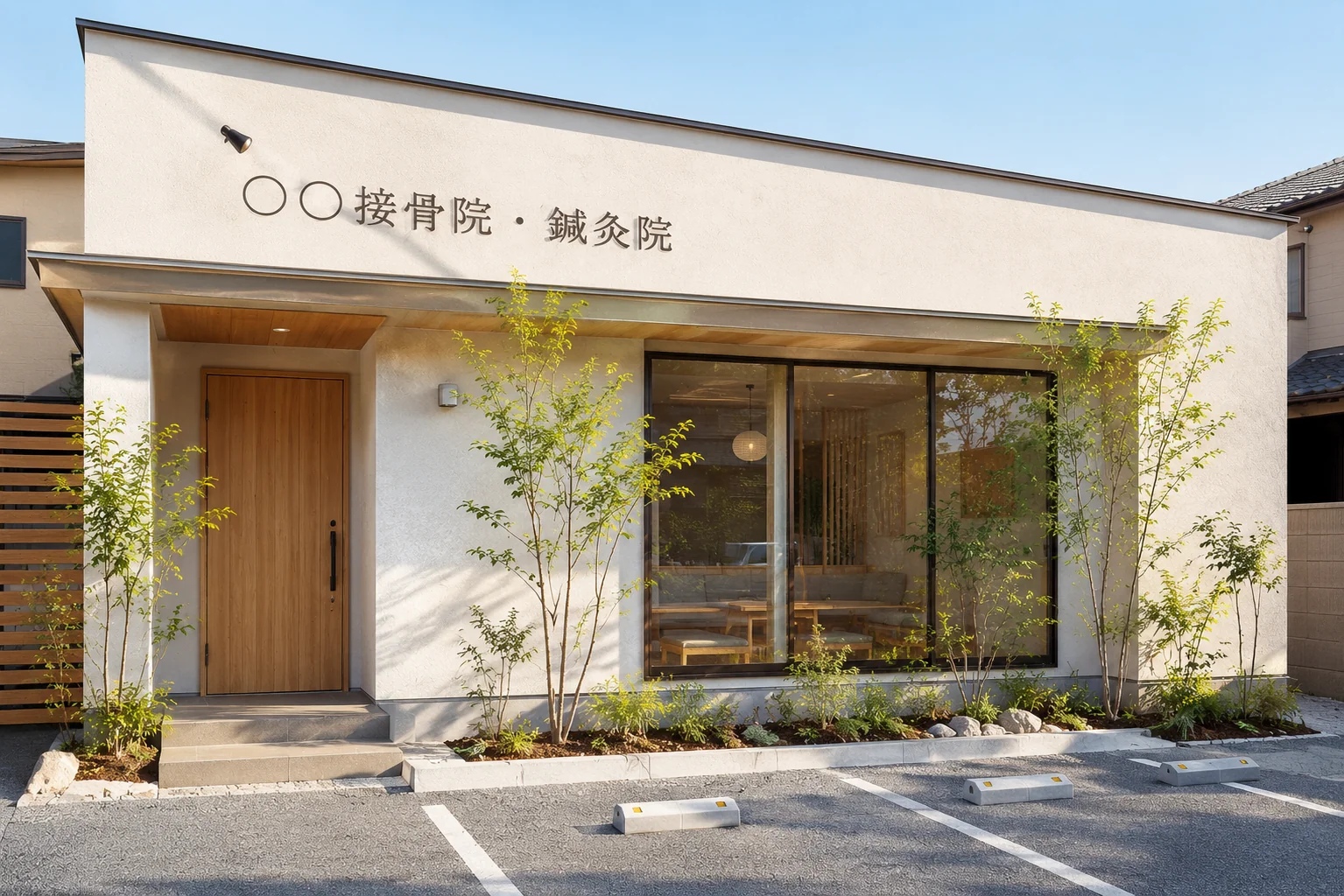 つながり整体院の外観イメージ（架空サンプル）