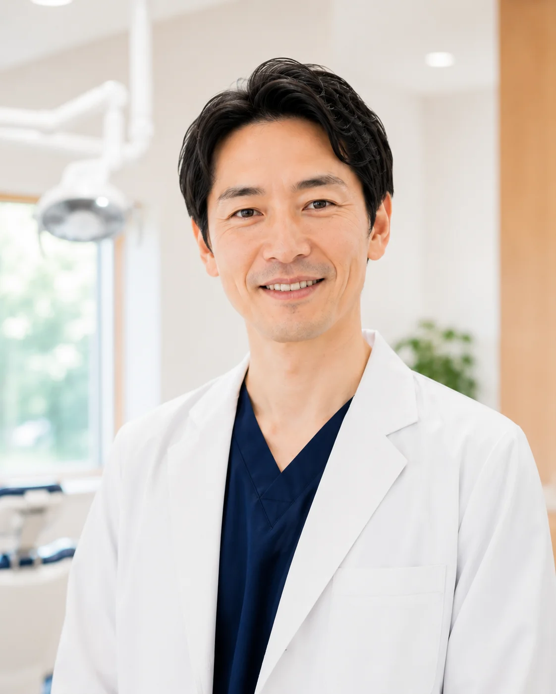 山田 恒一（院長）のイメージ（AI生成サンプル・本実装で実写に差し替え）